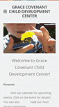 Mobile Screenshot of gracecovenantcdc.com